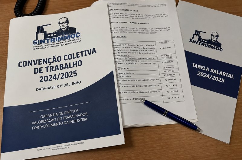 Convenções coletivas e tabelas salariais ganham área organizada no novo site