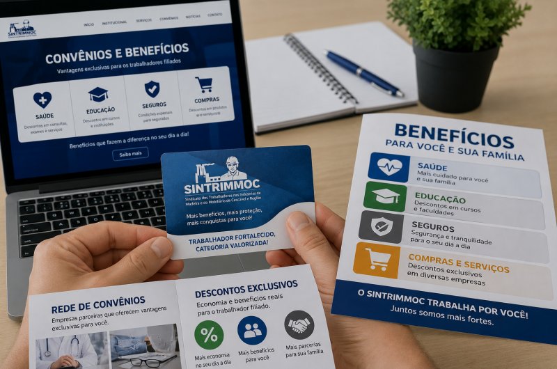 Convênios e benefícios ampliam o suporte aos trabalhadores filiados